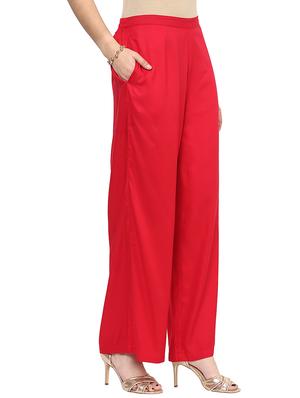 solid flared palazzo - 15674899 - Standard Image - 2