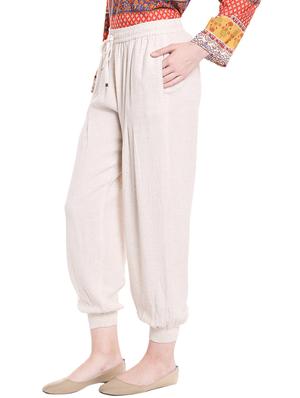 solid harem with drawstring - 15674909 - Standard Image - 2