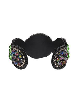 blue satin beaded bracelet - 15674963 - Standard Image - 2