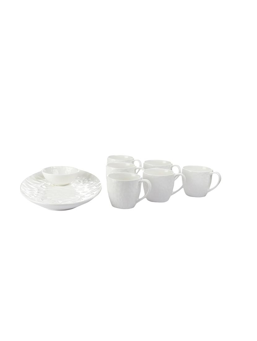 Heliotrope Mugs with Bowls set of 8pcs - 15675345 - Zoom Image - 5