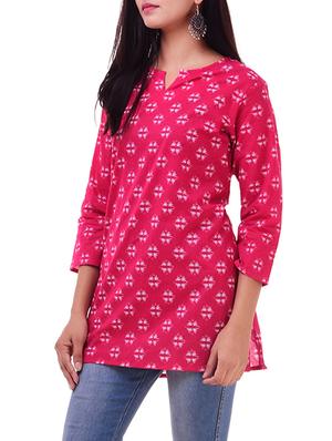 Printed straight kurti - 15676020 - Standard Image - 2