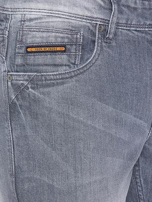 grey denim washed jeans - 15676044 - Standard Image - 5
