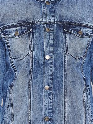 blue denim jacket - 15676060 - Standard Image - 5