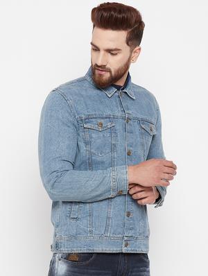blue denim jacket - 15676062 - Standard Image - 2