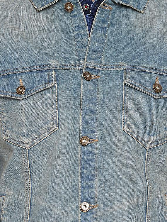 light blue denim jacket - 15676063 - Zoom Image - 5