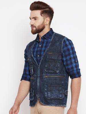 blue denim jacket - 15676068 - Standard Image - 2