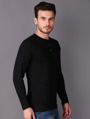 black cotton t-shirt - 15676133 - Standard Image - 2