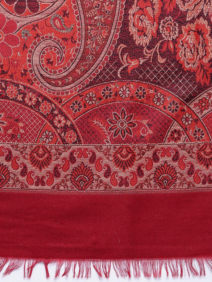 self-design woolen shawl - 15676222 - Zoom Image - 2