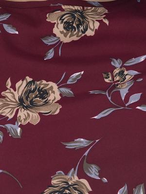 bell sleeved floral crop top - 15676538 - Standard Image - 5