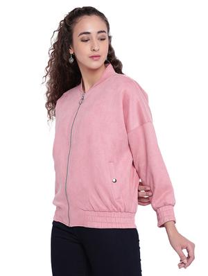 drop sleeved bomber jacket - 15679686 - Standard Image - 2