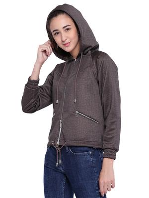 draw-string waist hooded jacket - 15679698 - Standard Image - 2