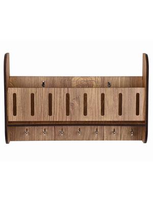 sehaz artworks balcony-wt-keyholder wooden key holder (7 hooks) - 15680841 - Standard Image - 2