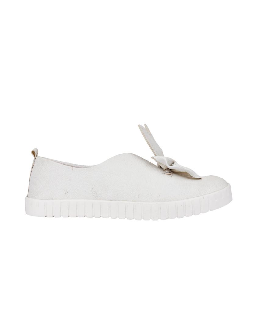 white plimsolls casual shoes - 15681780 - Zoom Image - 2