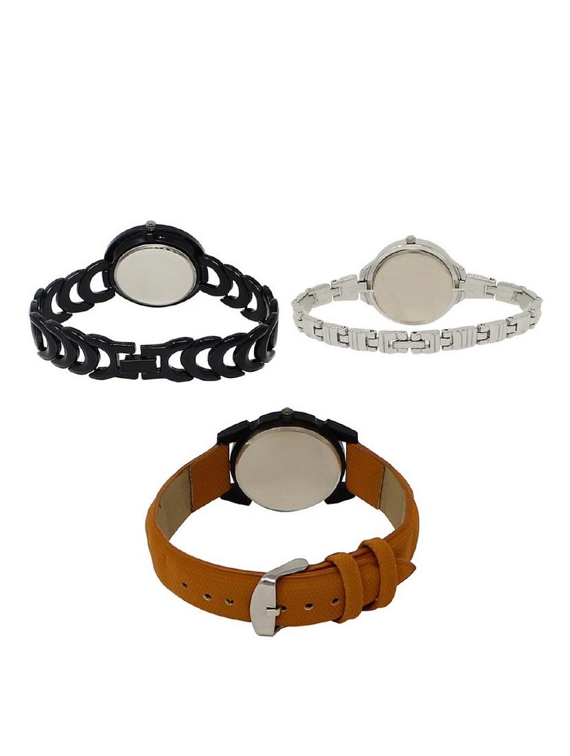 Set of 3 round dial analog watch combo -(LK201-226-235) - 15682615 - Zoom Image - 2