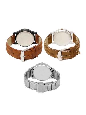 set of 3 analog watch combo -(lk-01-09-101) - 15683627 - Standard Image - 2