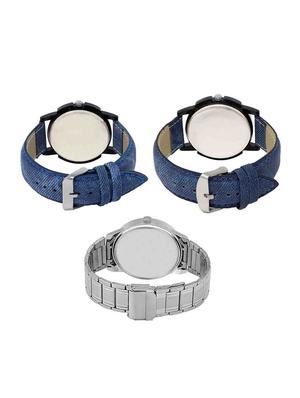 set of 3 analog watch combo -(lk-02-10-101) - 15683826 - Standard Image - 2