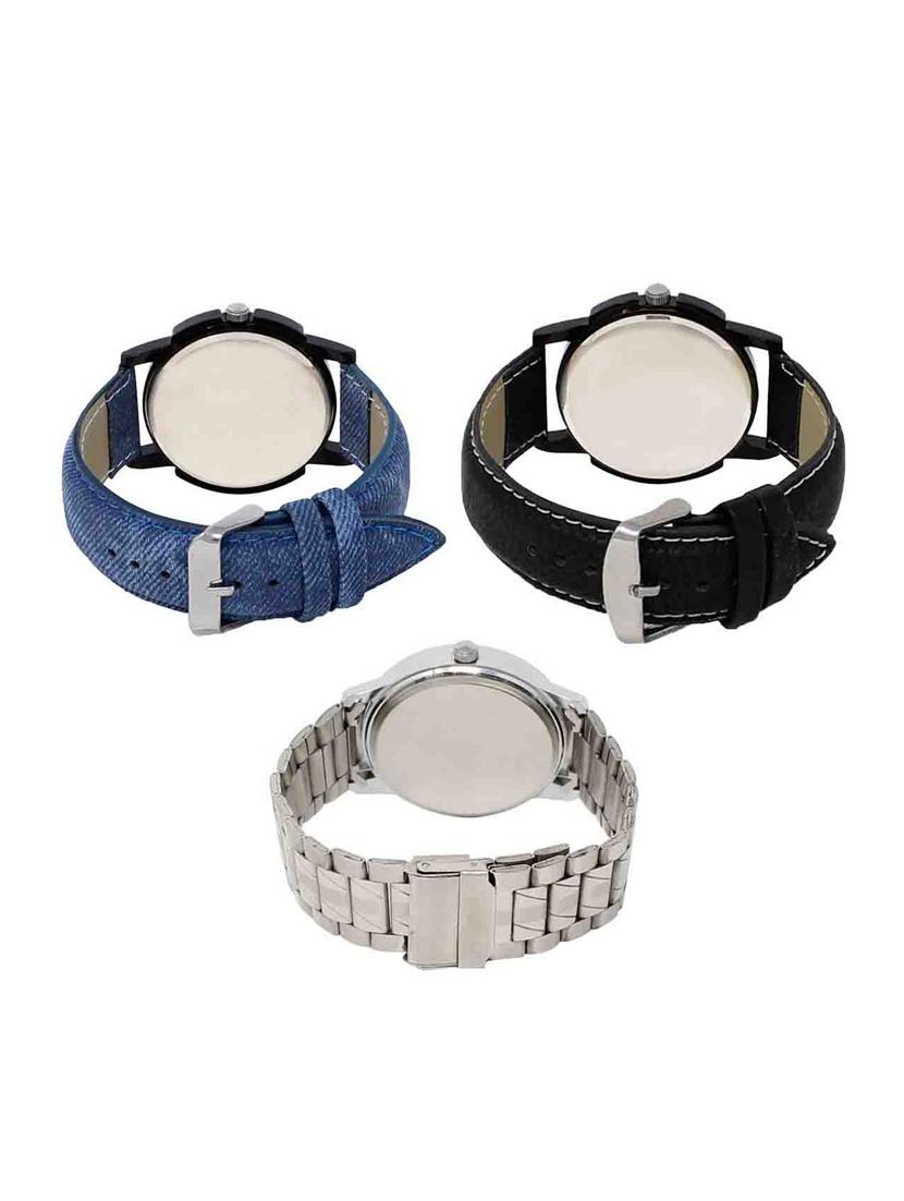 Set of 3 analog watch combo -(LK-02-13-104) - 15683850 - Zoom Image - 2