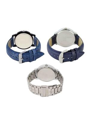 Set of 3 analog watch combo -(LK-02-23-104) - 15683937 - Standard Image - 2