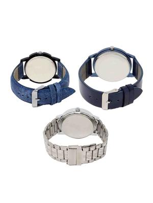 Set of 3 analog watch combo -(LK-02-33-102) - 15683988 - Standard Image - 2