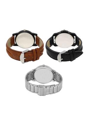 set of 3 analog watch combo -(lk-04-22-101) - 15684347 - Standard Image - 2