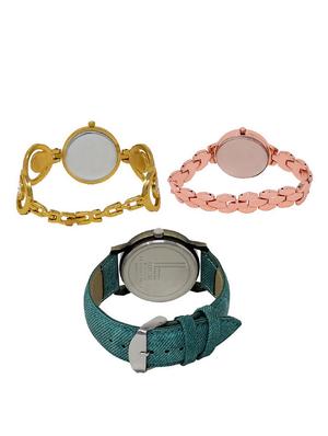 set of 3 analog watch combo -(lk204-222-229) - 15685237 - Standard Image - 2