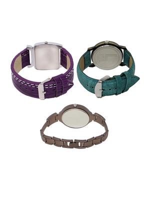 set of 3 analog watch combo -(lk207-229-236) - 15686857 - Standard Image - 2