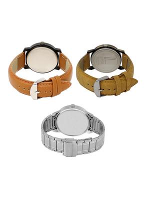 set of 3 analog watch combo -(lk-20-30-101) - 15687090 - Standard Image - 2
