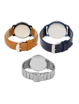 set of 3 analog watch combo -(lk-20-33-101) - 15687112 - Standard Image - 2