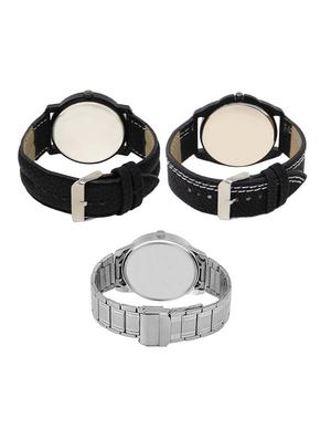 set of 3 analog watch combo -(lk-21-31-101) - 15687203 - Standard Image - 2