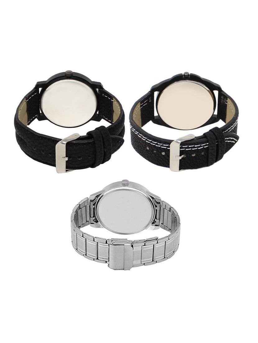 set of 3 analog watch combo -(lk-21-31-101) - 15687203 - Zoom Image - 2
