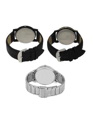 set of 3 analog watch combo -(lk-25-27-101) - 15687512 - Standard Image - 2
