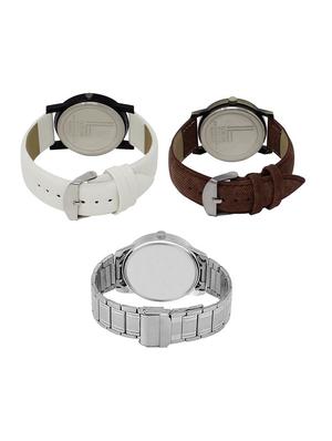set of 3 analog watch combo -(lk-26-29-101) - 15687597 - Standard Image - 2