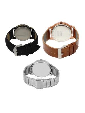 set of 3 analog watch combo -(lk-27-34-101) - 15687699 - Standard Image - 2