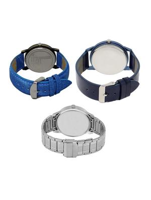 set of 3 analog watch combo -(lk-28-33-101) - 15687748 - Standard Image - 2