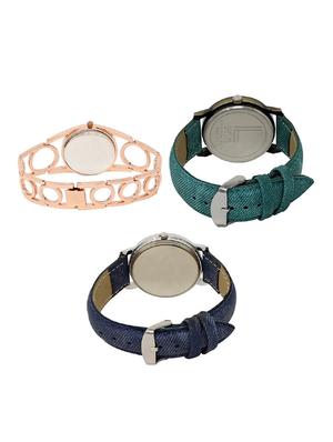 set of 3 analog watch combo -(lk213-229-241) - 15689088 - Standard Image - 2