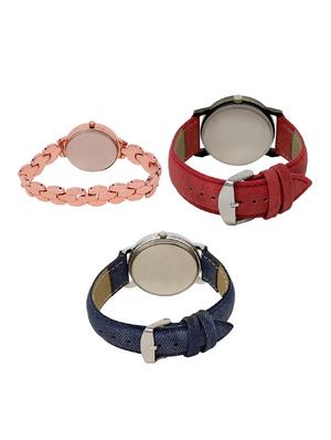 set of 3 analog watch combo -(lk222-230-241) - 15690662 - Standard Image - 2