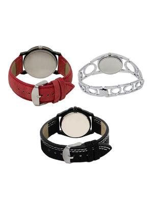 set of 3 analog watch combo - 15691276 - Standard Image - 2