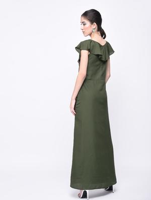 flutter sleeved maxi dress - 15692004 - Standard Image - 2