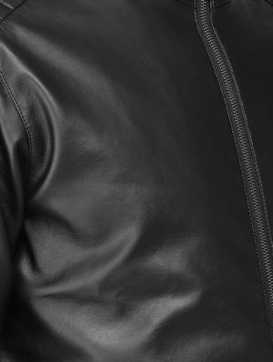black leather biker jacket - 15692438 - Standard Image - 5