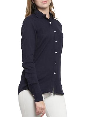 navy blue pocket patch shirt - 15692711 - Standard Image - 2
