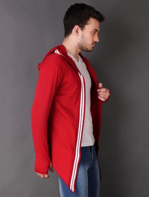 red cotton shrug - 15693215 - Standard Image - 2
