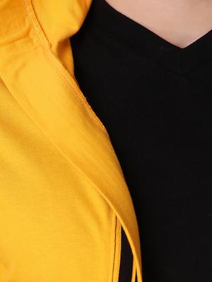 yellow cotton shrug - 15693219 - Standard Image - 5