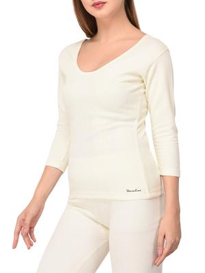 scoop neck thermal top - 15695993 - Standard Image - 2