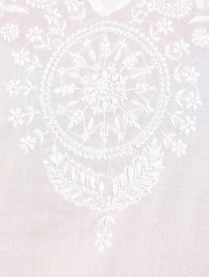embroidered straight kurti - 15696103 - Standard Image - 5