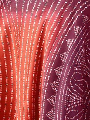 Embroidered bandhani printed lehenga - 15696206 - Standard Image - 5