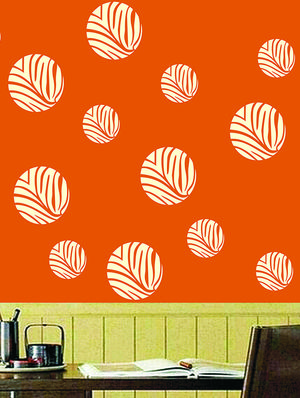 kayra decor reusable diy wall stencil painting for home decor (pvc, 16inch x 24 inch) - 15696540 - Standard Image - 2