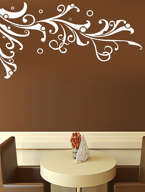 kayra decor reusable diy wall stencil painting for home decor (pvc, 16inch x 24 inch) - 15696581 - Zoom Image - 2