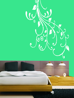 kayra decor reusable diy wall stencil painting for home decor (pvc, 16inch x 24 inch) - 15696597 - Standard Image - 2