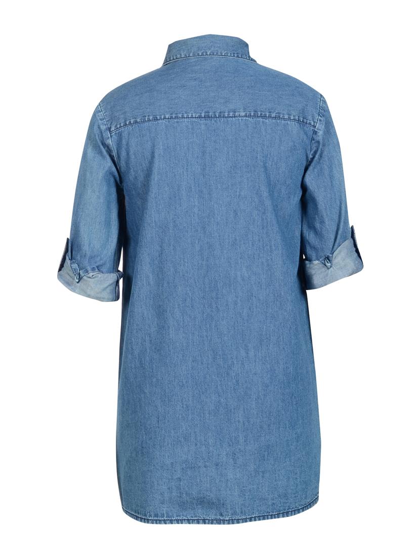 light blue cotton shirt - 15697032 - Zoom Image - 2