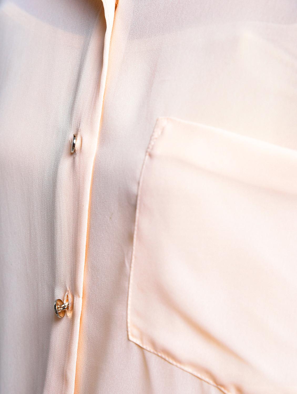 slit sleeved patch pocket detail shirt - 15697659 - Zoom Image - 5